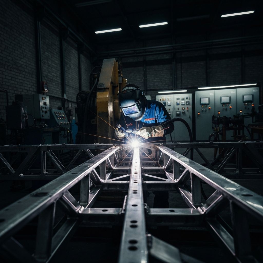 TIG welding aerospace component